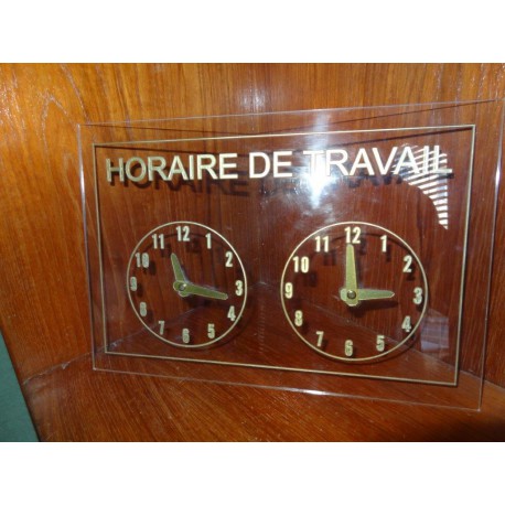 Tableau Horaire