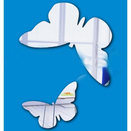 Papillons miroir Stickers